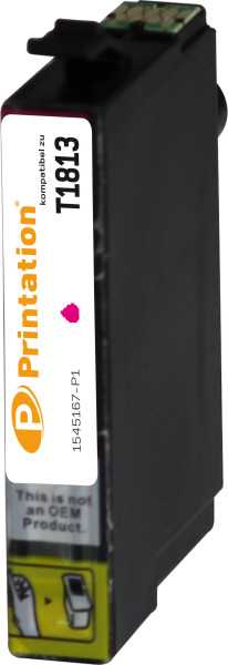 Printation Tinte ersetzt Epson 18XL / T1813, ca. 450 S., magenta 