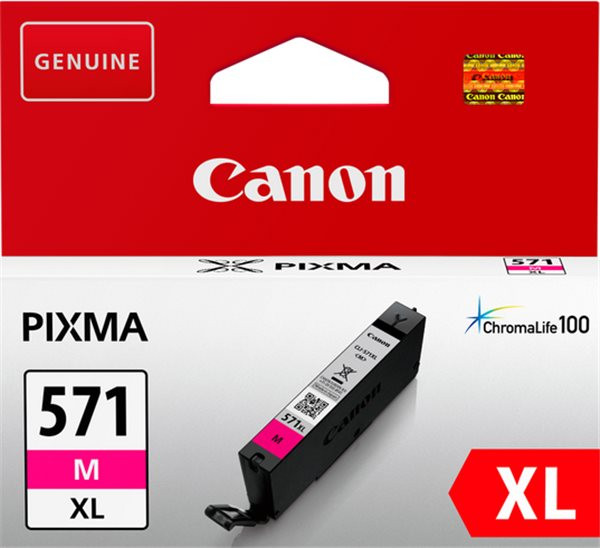 Original Tinte Canon CLI-571MXL, ca. 400 S., magenta 