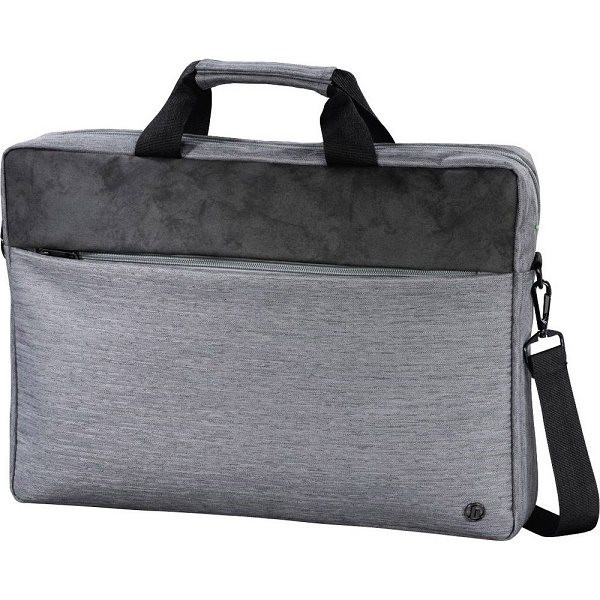 Hama Notebook-Tasche "Tayrona", Topload, hellgrau, für Notebooks bis 15,6"=40cm 