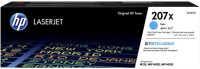 Original Toner HP 207X / W2211X, ca. 2.450 S., cyan  Original Toner HP 207X / W2211X, ca. 2.450 S., cyan