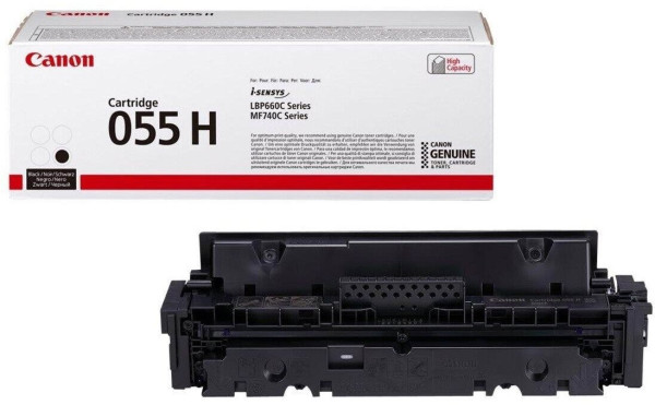 Original Toner Canon 3020C002 / 055H, ca. 7.600 S., schwarz 