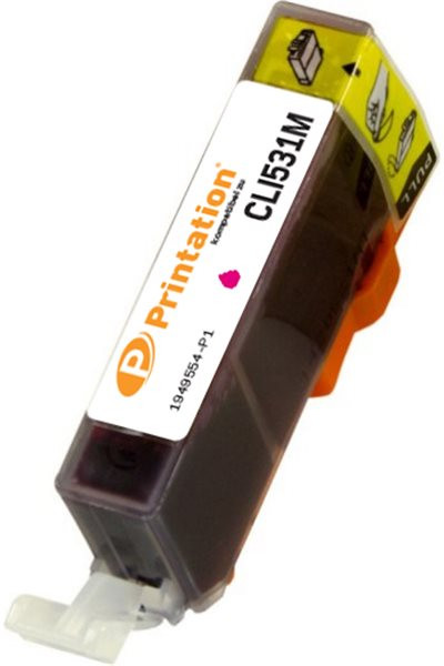Printation Tinte ersetzt Canon CLI-531M, ca. 480 S., magenta 