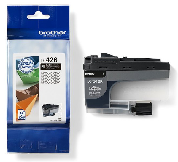 Original Tinte Brother LC-426BK, ca. 3.000 S., schwarz