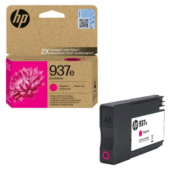 Original Tinte HP 937e (XL) /4S6W7NE, ca. 1.650 S., magenta