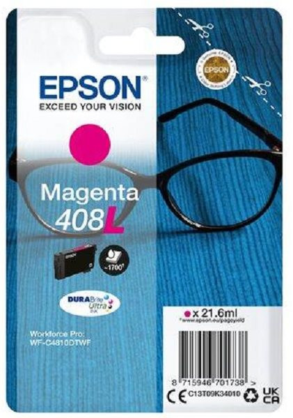 Original Tinte Epson T09K340 / 408L, ca. 1.700 S., magenta 