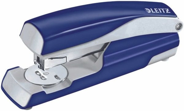 Heftgerät bis 40 Blatt Leitz blau Komfort-Heftgerät mit Springfachmechanik 