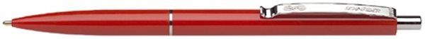Kugelschreiber Schneider rot schreibend, Gehäuse rot Strichstärke M 