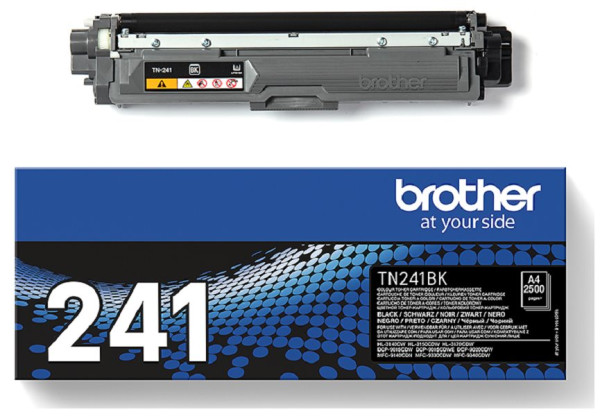 Original Toner Brother TN-241BK, ca. 2.500 S., schwarz