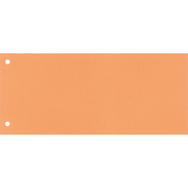 Trennstreifen 160g 105 x 240mm Karton gelocht, orange 