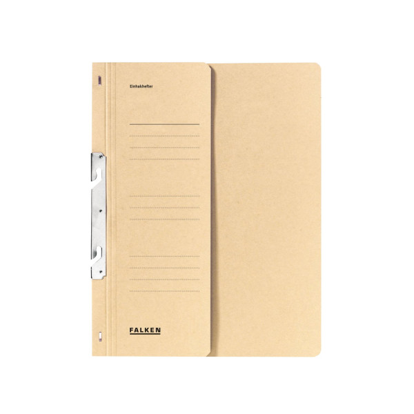 Einhakhefter A4 1/2 Deckel Falken kaufm. Heftg. chamois 
