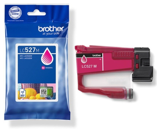 Original Tinte Brother LC-527M, ca 900 S., magenta 