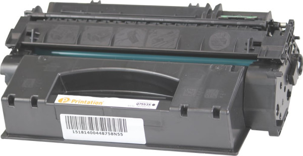 Printation Toner ersetzt HP 53X / Q7553X, ca. 7.000 S., schwarz 
