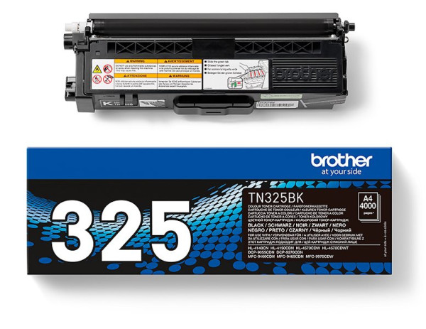 Original Toner Brother TN-325BK, ca. 4.000 S., schwarz