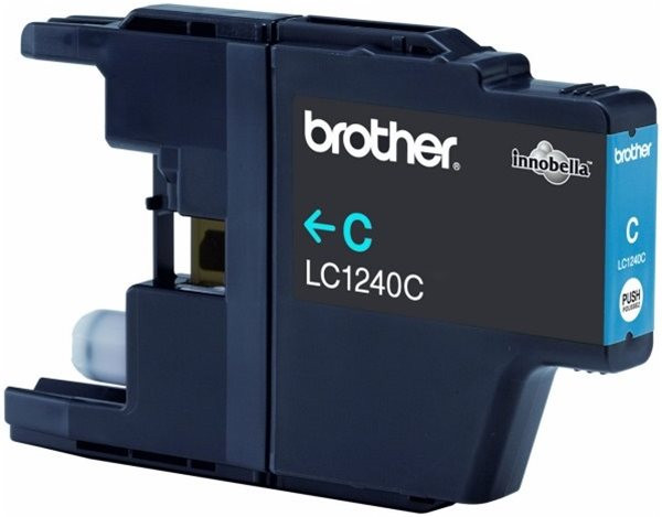 Original Tinte Brother LC-1240C, ca. 600 S., cyan 