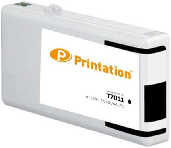 Printation Tinte ersetzt Epson T7011, ca. 3.400 S., schwarz 