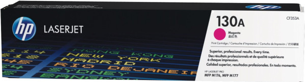 Original Toner HP 130A / CF353A, ca. 1.000 S., magenta