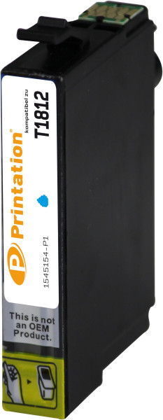Printation Tinte ersetzt Epson 18XL / T1812, ca. 450 S., cyan