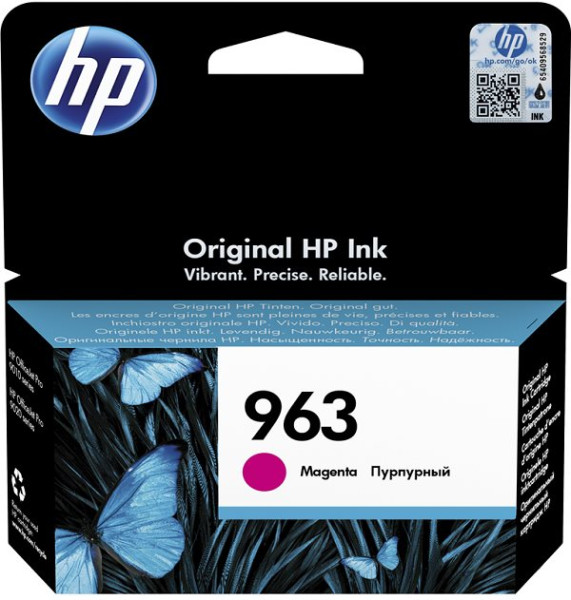 Original Tinte HP 963 / 3JA24AE, ca. 700 S., magenta 