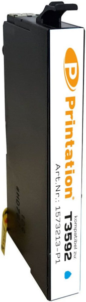 Printation Tinte ersetzt Epson 35XL / T3592, ca. 1.900 S., cyan