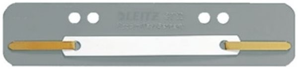 Heftstreifen Plastik 35x158mm grau Leitz (3710-00-85) 