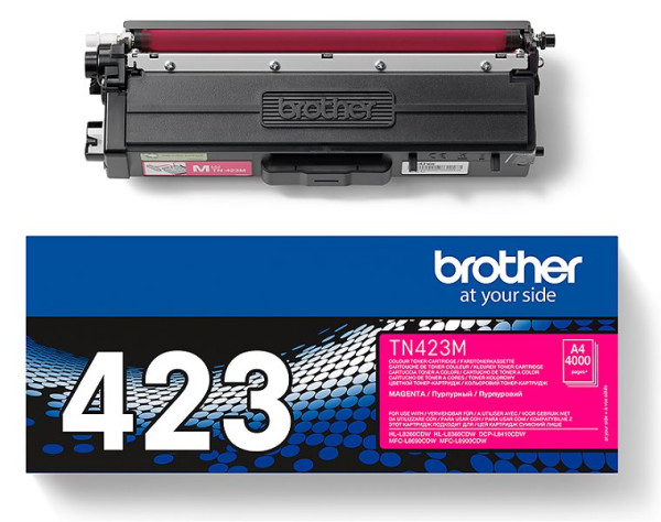 Original Toner Brother TN-423M, ca. 4.000 S., magenta 