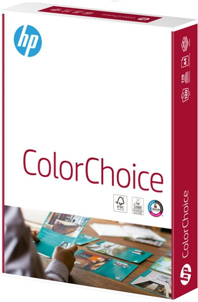 Papier A4 120g, HP ColourChoice Laser, weiß für Farblaserdrucker (chp753) 