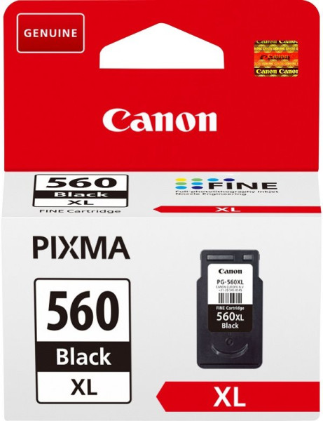 Original Tinte Canon PG-560BKXL, ca. 400 Seiten, schwarz  