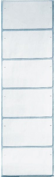 Beschriftungsschilder auf Streifen weiß Leitz (6640-00-00) 