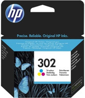 Original Tinte HP 302 / F6U65AE, ca. 165 S., farbig  Original Tinte HP 302 / F6U65AE, ca. 165 S., farbig