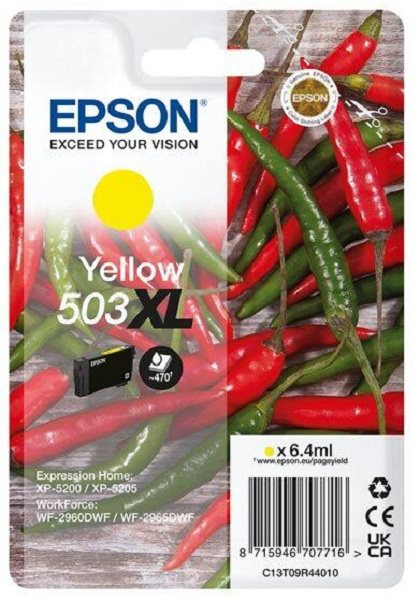 Original Tinte Epson T09R440 / 503XL, ca. 470 S., gelb