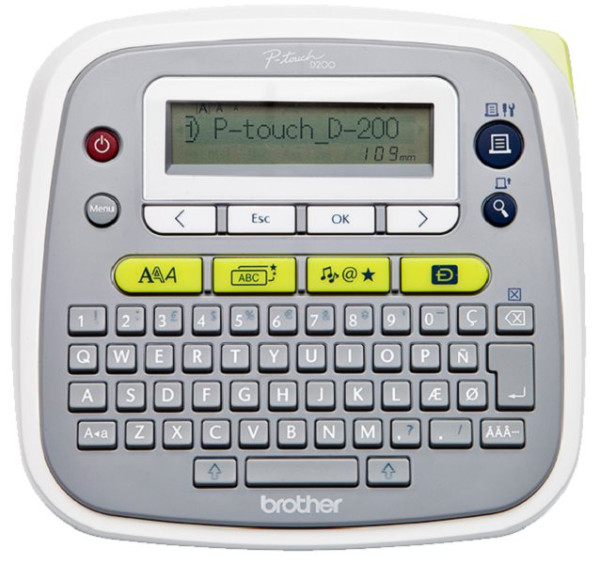 Brother P-touch D-200VP Beschriftungsgerät (PTD200VPG1AG) Vorführgerät (wie neu) 