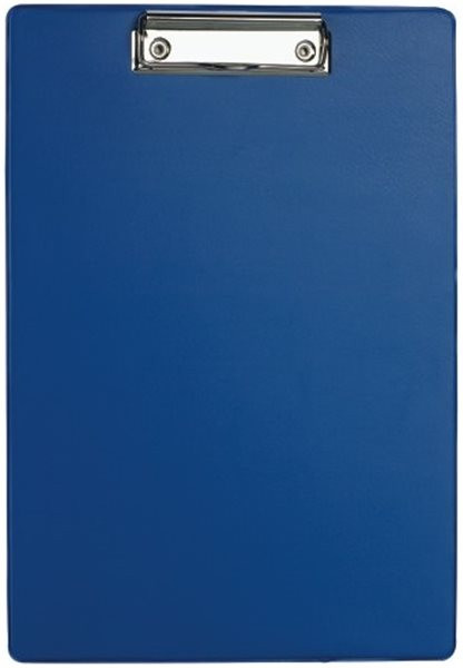 Klemmbrett A4 Alco blau mit abgerundeten Kanten