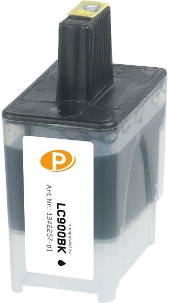 Printation Tinte ersetzt Brother LC-900BK, ca. 500 S., schwarz 