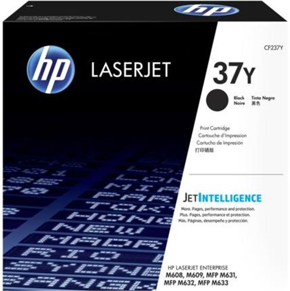Original Toner HP 37Y / CF237Y, ca. 41.000 S., schwarz