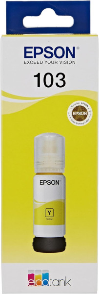 Original Tinte Epson T00S44A10, ca. 7.500 S., Nachfüllflasche, gelb 