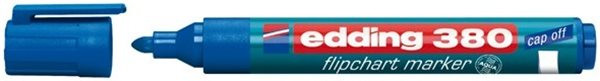Flipchartmarker Edding 380 1,5-3 mm Rundspitze blau