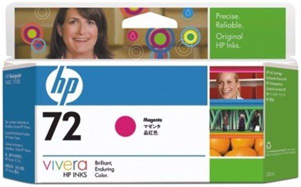 Original Tinte HP 72 / C9372A, 130 ml, magenta