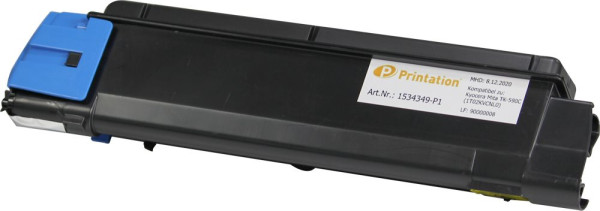 Printation Toner ersetzt Kyocera TK-590C, ca. 5.000 S., cyan