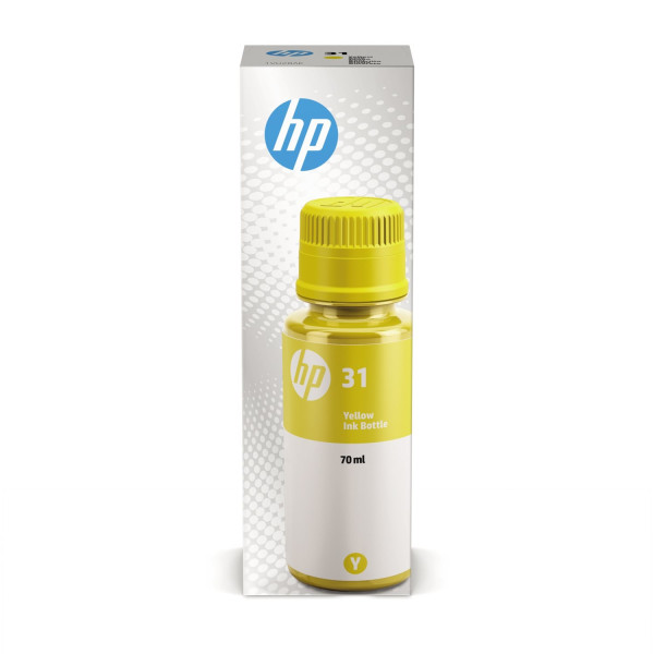 Original Tinte HP 31 / 1VU28AE, ca. 8.000 S., gelb 