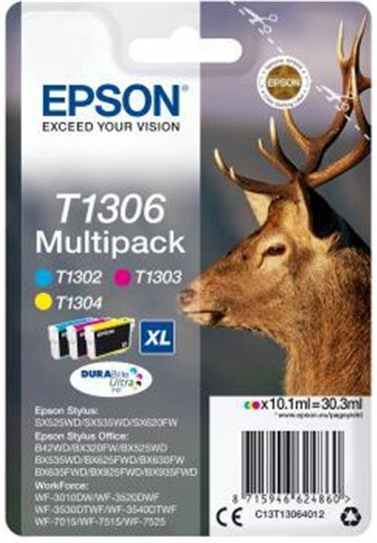 Original Tinte Epson T1306, Multipack 