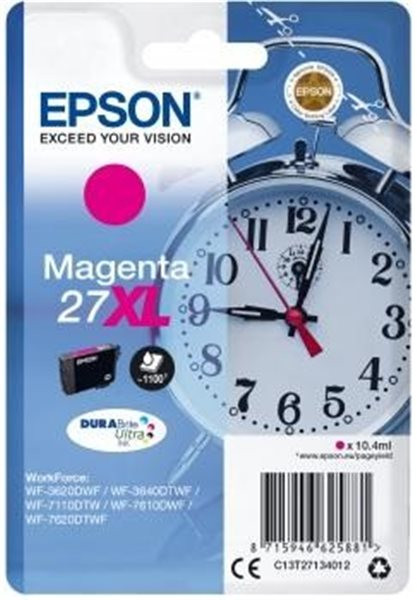 Original Tinte Epson T2713 / 27XL, ca. 1.100 S., magenta