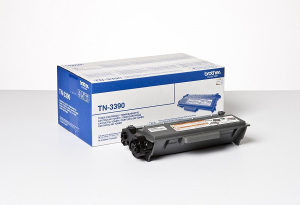 Original Toner Brother TN-3390, ca. 12.000 S., schwarz 