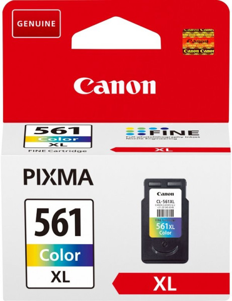 Original Tinte Canon CLI-561XL, ca. 300 Seiten, farbig 