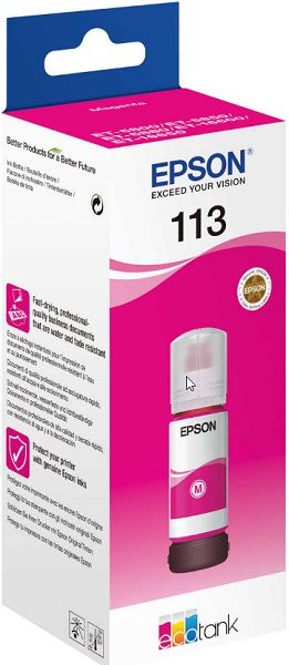 Original Tinte Epson 113 T06B340 , ca. 6.000 S., magenta 