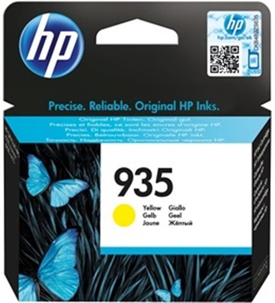 Original Tinte HP 935 / C2P22AE, ca. 400 S., gelb