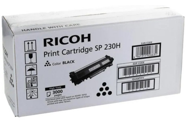 Original Toner Ricoh 408294 (z.B. SP230) ca. 3.000 S., schwarz 