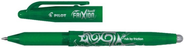 PILOT PEN Frixion Ball BL-FR7 grün, Strichstärke 0,4mm 