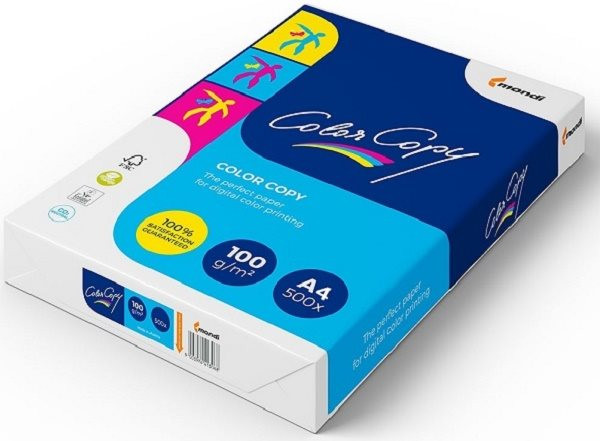 Papier A4 100g weiß Color Copy, beidseitig satiniert - für optimale Farbdrucke 