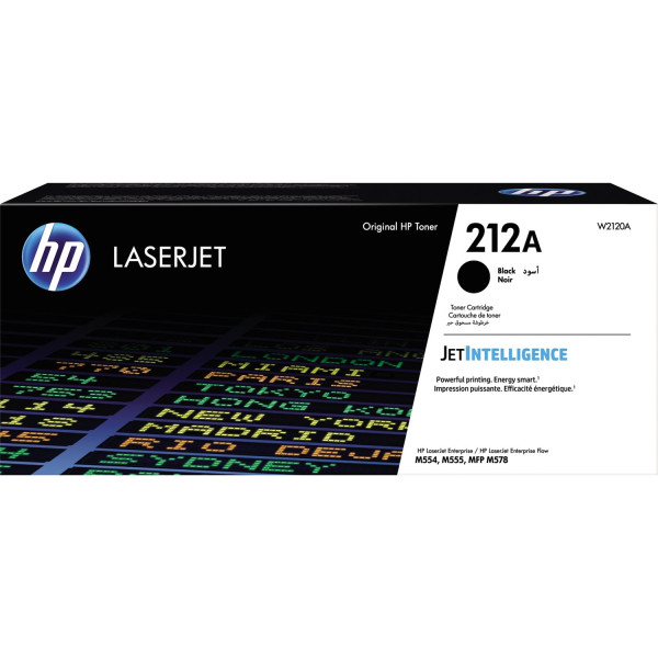 Original Toner HP 212A / W2120A, ca. 5500 S., schwarz  