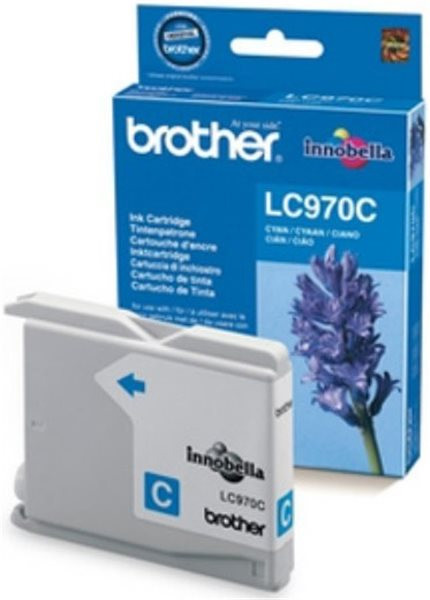 Original Tinte Brother LC-970C, ca. 300 S., cyan 